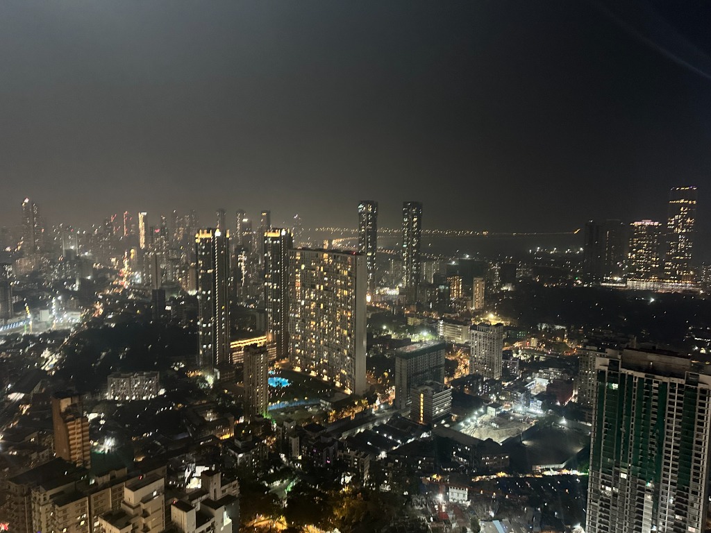 Mumbai city skyline at night - premium rental properties